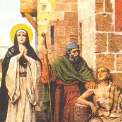 Terceira Dor - Maria procura Jesus em Jerusalém